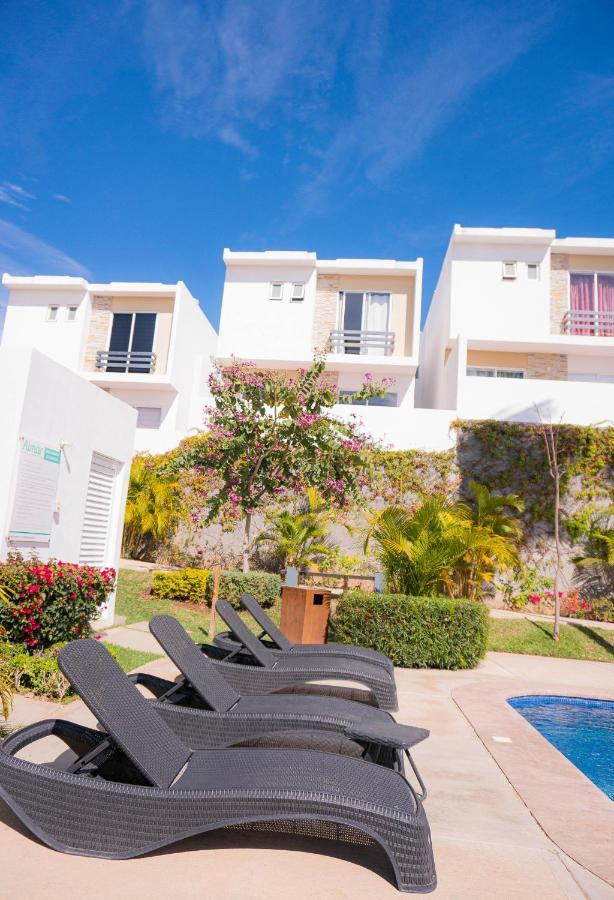 Villa Casa En Privada Frente A La Playa Con Alberca! Mazatlán Exterior foto